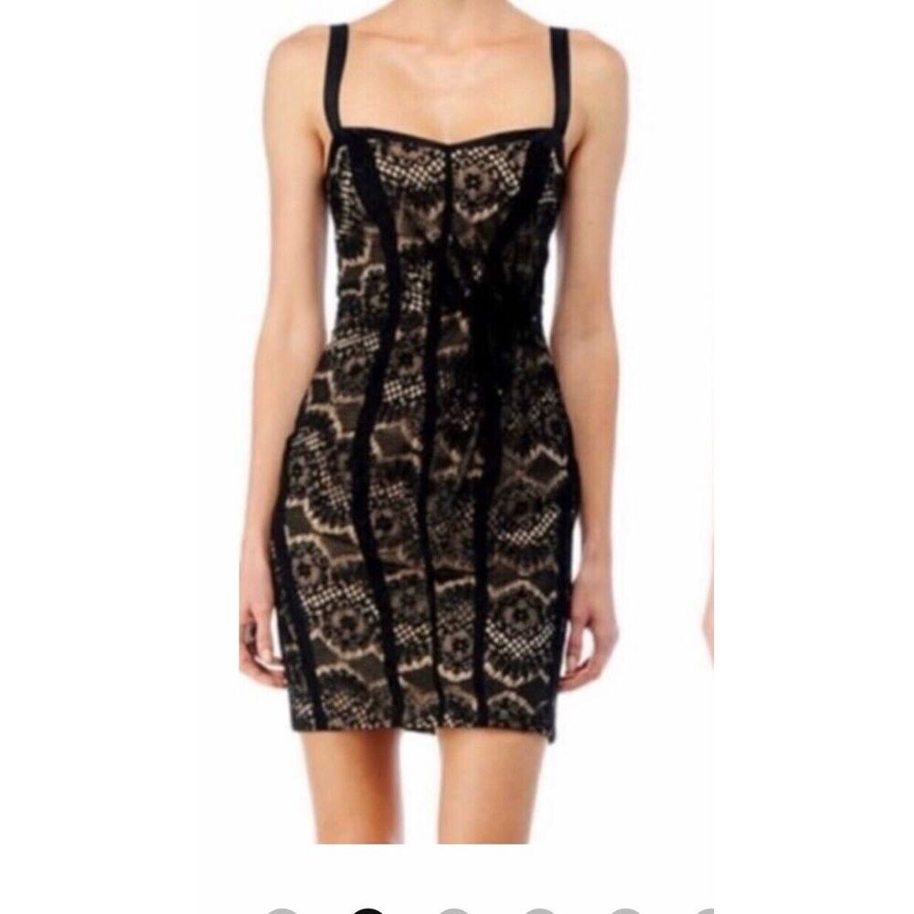 RAG & BONE Dress Size 6 Corset Silk Lace Sheer HADLEIGH Black whimsigoth goth